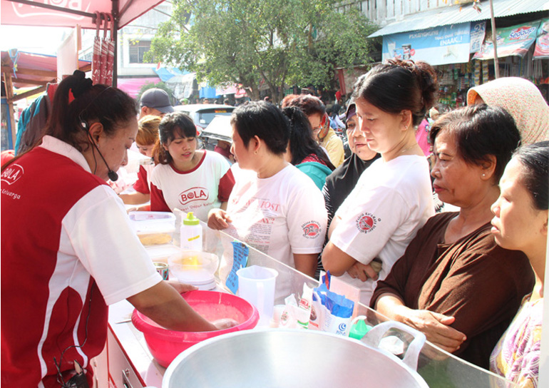 Giliran Lampung Menikmati Tepung Berkualitas Dari BOLA
